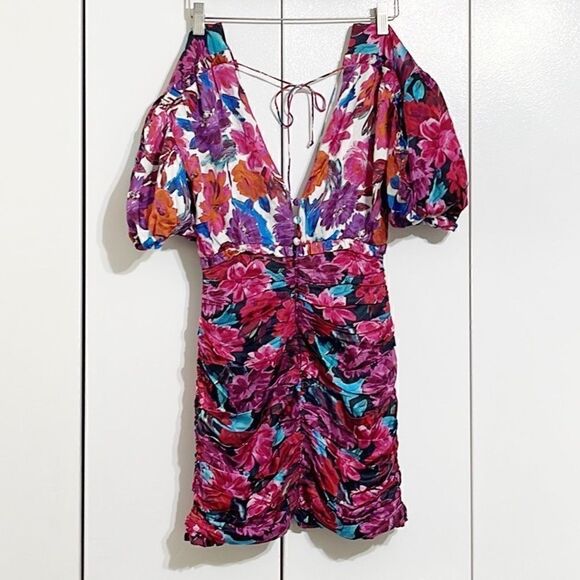 For Love & Lemons Cassandra Mini Dress Size XS - Picture 9 of 9